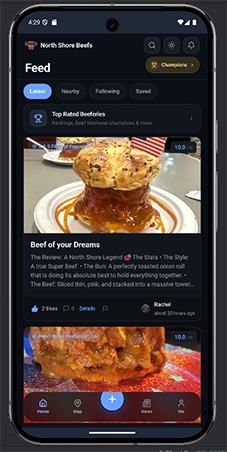 North Shore Beefs app