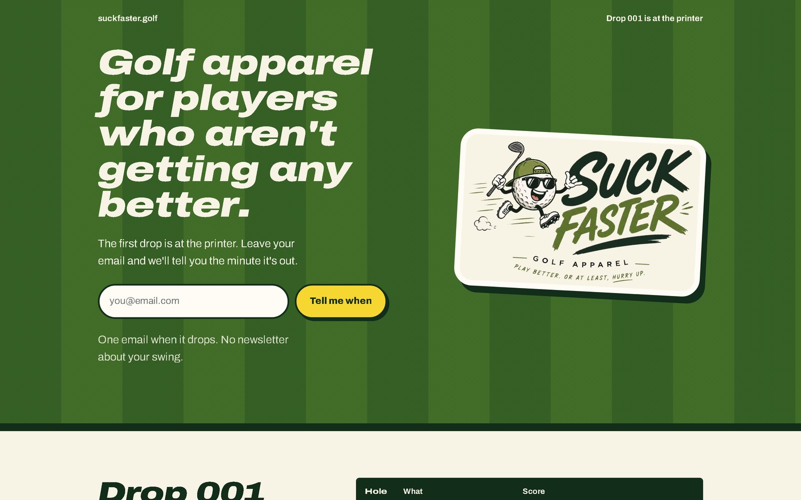 suckfaster.golf